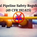 natural gas odorization requirements 49 CFR 192.625